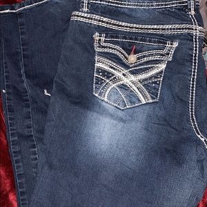 womens straight leg jeans